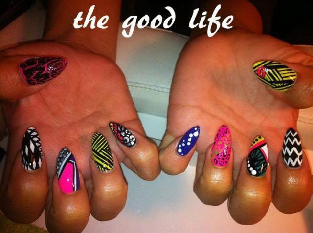Latest Colourful Nail Design Art Collection 2012 for women (18)