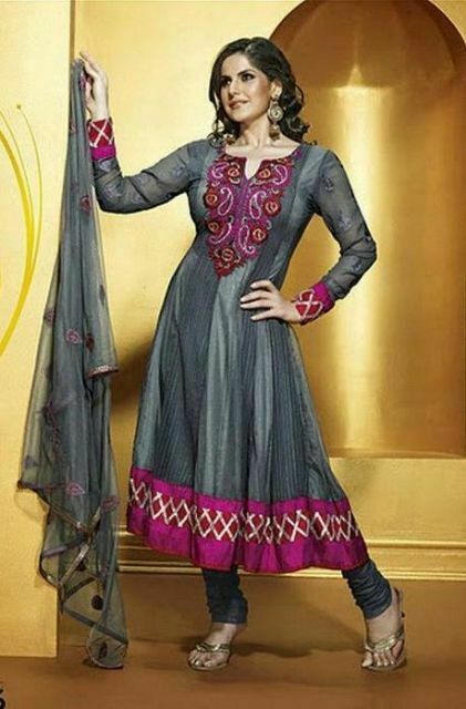 bollywood-actress-zarine-khan-anarkali-dresses