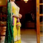 Mehndi Dresses For Brides
