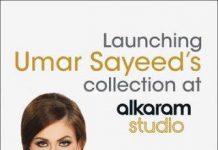Designer Umar Sayeed Summer Lawn At Alkaram Studio