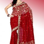 Red silk sarees online shopping