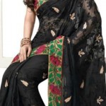 zarine khan saree, bollywood sari,