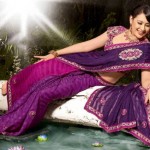 latest designer saree designs