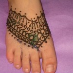 bridal mehndi designs for foot