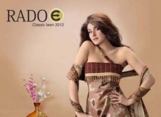 Film star Zara Sheikh Shoot For Rado Classic Lawn 2012 Colorful Prints
