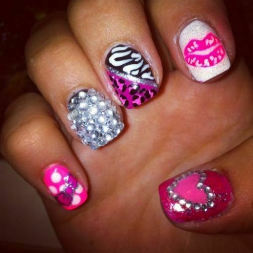 new nail art trends 2012