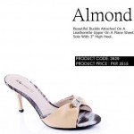 Women wear Sandal's Slippers, Chappal, High Heel,wooden heels, straps, buckles shoes 2012-13 by Gul Ahmed