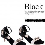 Women wear Sandal's Slippers, Chappal, High Heel,wooden heels, straps, buckles shoes 2012-13 by Gul Ahmed