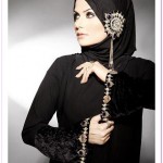 New Pakistani Woman Abaya Fashion Trend 2012 by Meem Seen