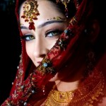 Beautiful Pakistani & Indian Bridal Makeover, hairstyle, Dress and Jewelry Fashion Trends