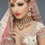 Beautiful Pakistani & Indian Bridal Makeover, hairstyle, Dress and Jewelry Fashion Trends