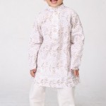 Eid-ul-Azha Latest White kurta Collection 2012 For Kids