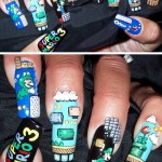 3d art nails designs japanese 3d nail art designs