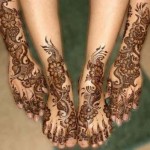 New Party Wedding Mehndi Designs 2012 For Ladies
