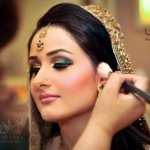 Uzma’s Bridal Salon Lovely Wedding Mehndi Barat Makeup Looks