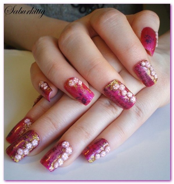 Fashionable New Years 2015 Nail Art Designs Image Gallery for Girls - Stylespk