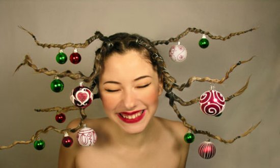 Christmas Crazy haircuts Year 2013 For Girls
