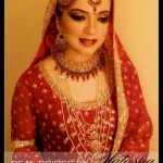 Natasha Latest bridal Fashion for dress, Jewelry, Hairstyle and Makeup 2013-14