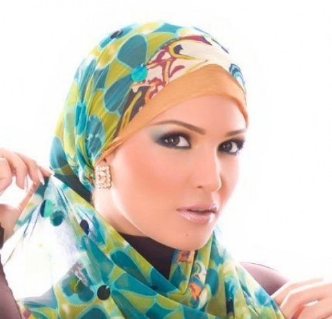 Fashion Of Head Scarves and Hijab Designs 2013 For Girls