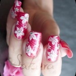 Latest Valentine's Nail Designs 2013 For Girls |