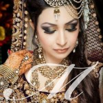 Latest Madeeha's Salon Bridal Traditional by fashion Makeup 2013