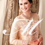 ignature makeup by Madeeha: Bride looking pretty in light makeup.