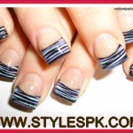 Zebra Stylish and colorful Print Nails Art Design 2013 (20)
