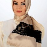 Arabic Muslim Girl's Scarf Fashion Trends Collection 2013 2014 04