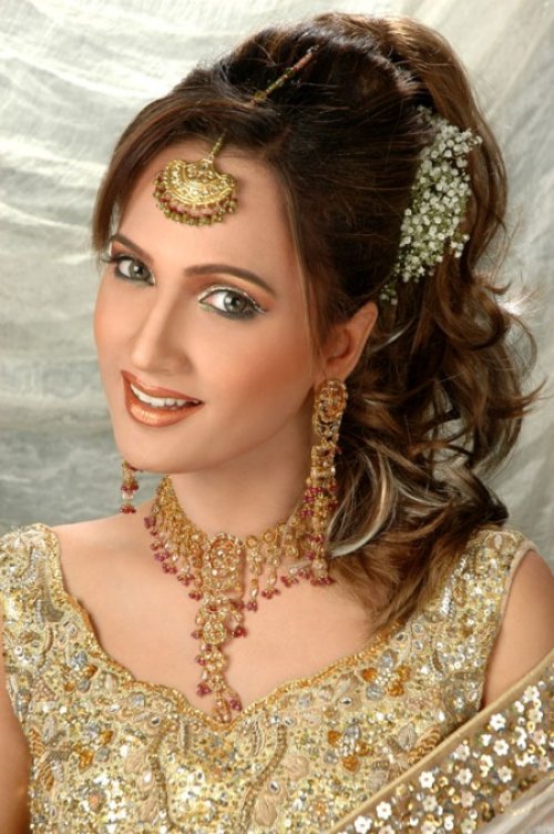 Pakistani and Indian Bridal Dulhan Makeup HD Wallpapers - Stylespk