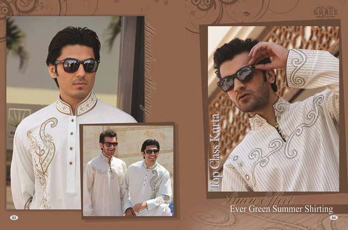 Aamir Liaquat Aik Pehchan Men Wear Eid Kurta Collection 2013