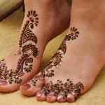 Feet Henna Designs For Eid-ul-Adha