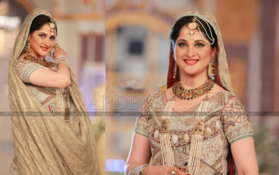 Pakistani Actress and Host Sahiba at Bridal couture week 2013 Lahore