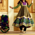 Bollywood Actress Sonali Bandre Anarkali Suits 2014 by Brides Galleria (8)