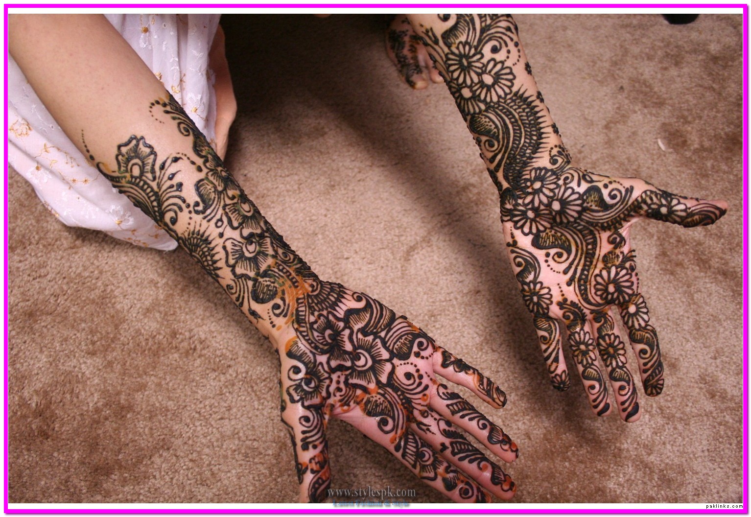 Bridal Mehndi Designs For Hands 2019 Collection (1)
