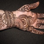 Muslim Girl's Wedding Mehndi Design 2014 For Hand