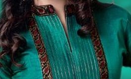 punjabi salwar kameez neck design