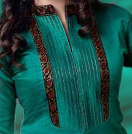 punjabi salwar kameez neck design