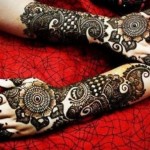 Pics of bridal arabic mehndi designs