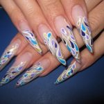 3d acrylic nail art designs