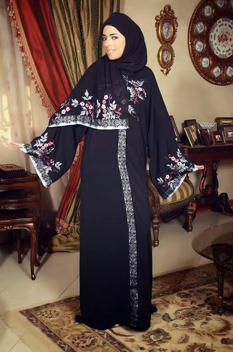 Alkaram Qadri Muslim GirlsAbaya Designs 2014 for Summer