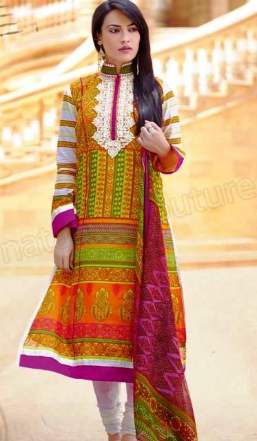 Latest design of Shalwar Suits 2014 For Girls (8)