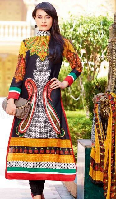 Patiala Salwar Kameez Fashion Designs 2014 for Girls