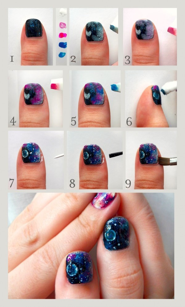 Easy nail designs for short nails step by step - Stylespk