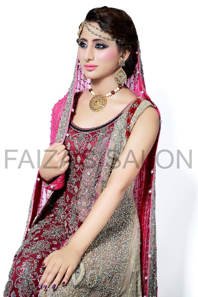 Pakistani Bridal & Party Makeup Ideas 2018 by Faiza's Beauty Saloon ...