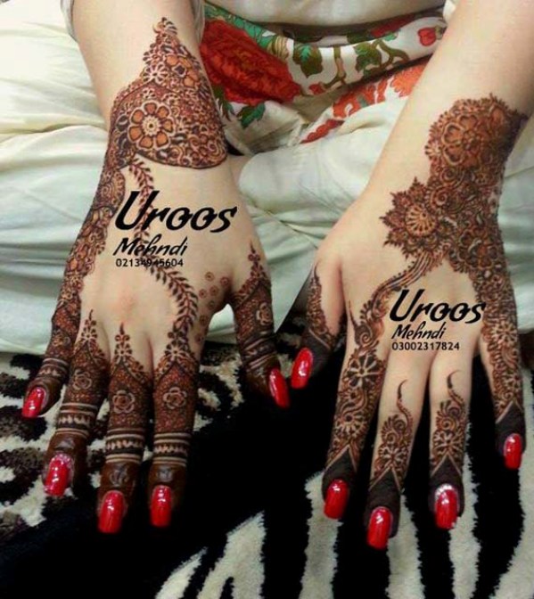 Uroos Mehndi Eid Ul Adha Henna Designs Pics Images