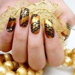 Western Golden Shade Nails Pinterest