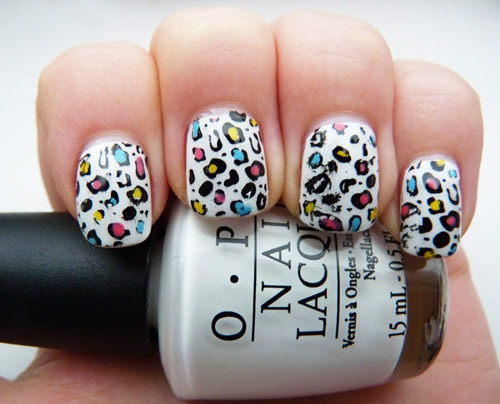 Nice Nail design Jazzy art for young Girls