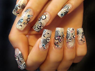 Nail design Jazzy art for Girls for Easy Way