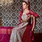 Latest Pakistani Bridal Dresses Lehanga 2015