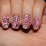 Nail design Jazzy art for winter